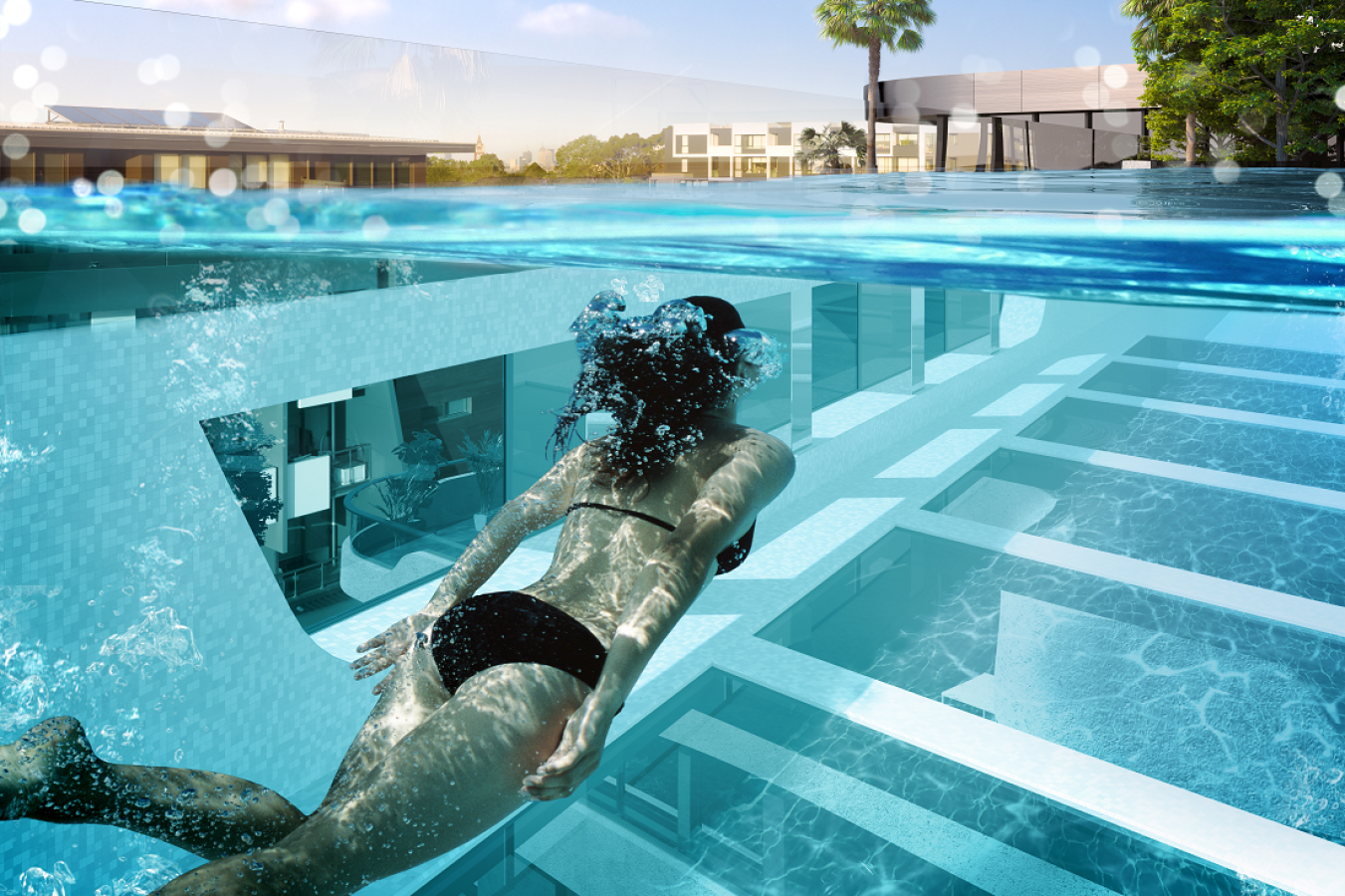 Hawthorn Park Pool Design Image: Rothelowman